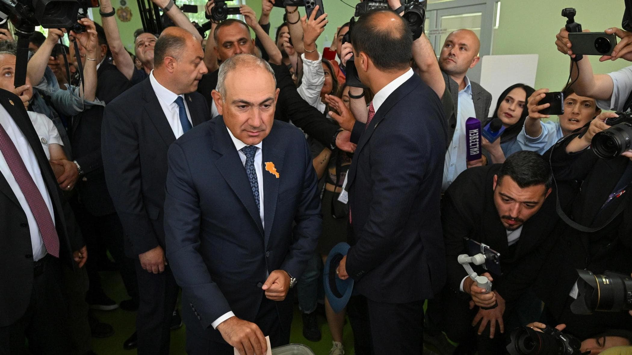 In Armenia, dove oggi alle urne si gioca la partita tra Russ