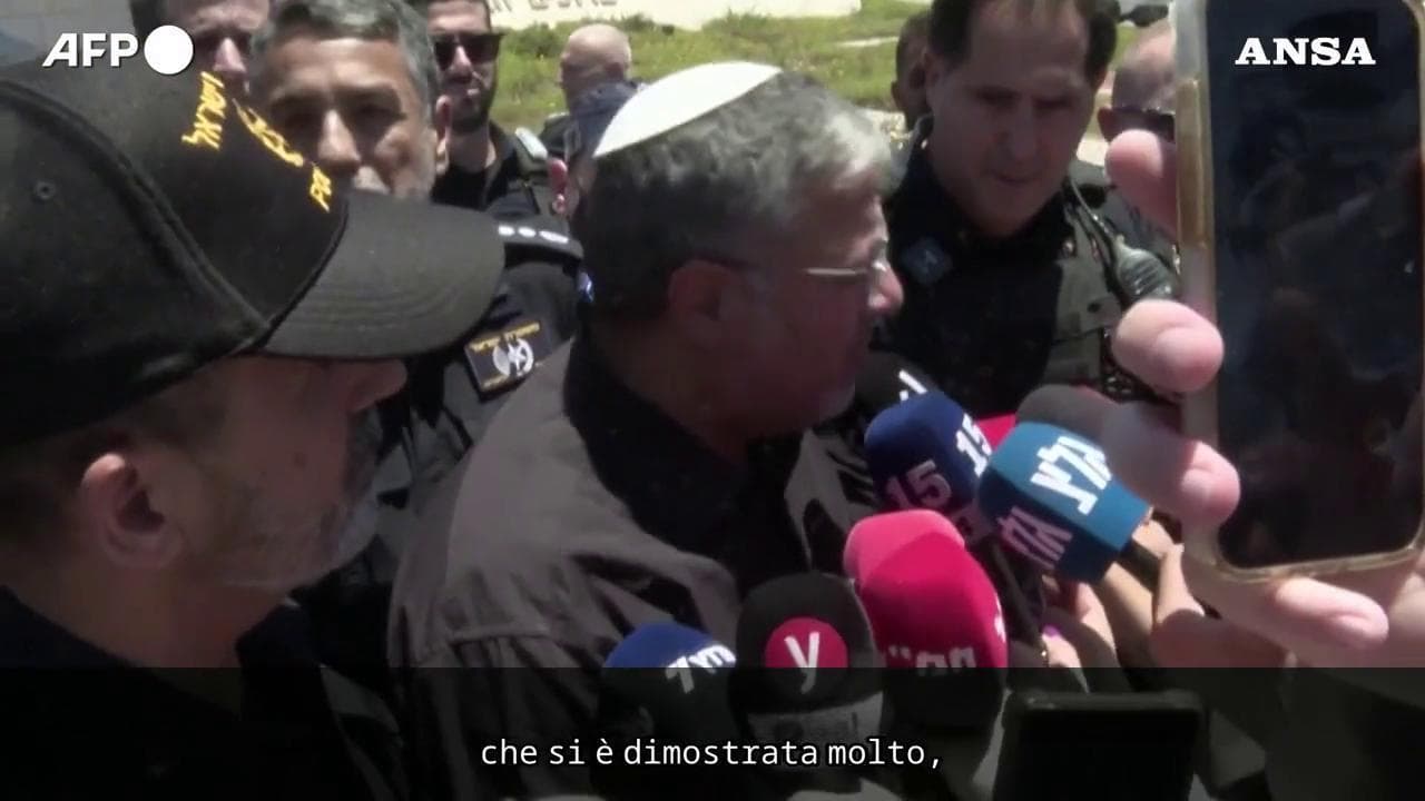 Israele, Ben Gvir: "Bene aver ucciso terrorista. Se arrestato, avrei chiesto la pena di morte"