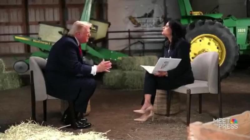 Anteprima: Trump irritato interrompe l’intervista con Nbc: “Siete corrotti, finiamola qui”