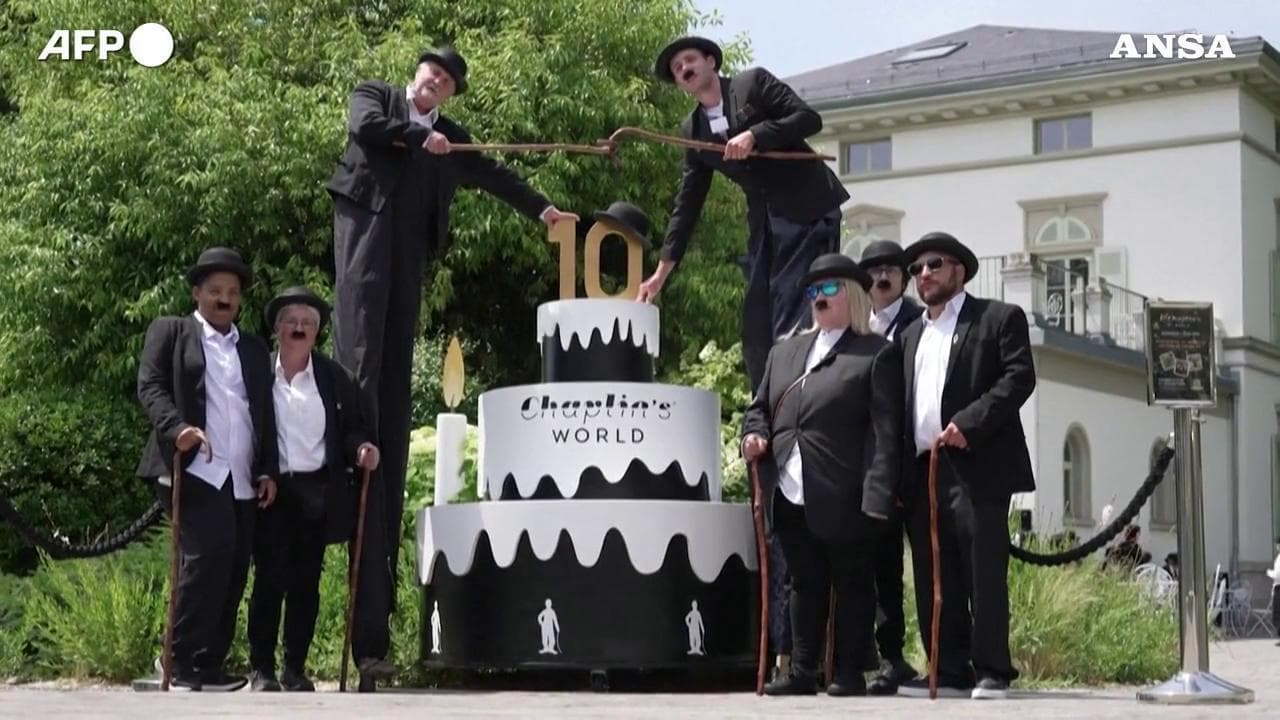 Charlie Chaplin, in Svizzera centinaia di sosia per il decennale del museo dedicato al comico