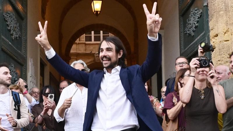 Agrigento, 8 giugno: Michele Sodano, candidato del centrosinistra, ha vinto con il 72,3%