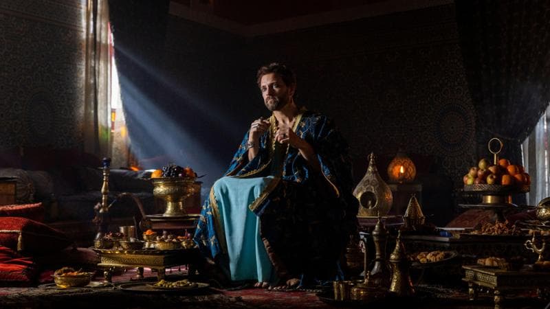 Alessandro Borghi nel film "Il prigioniero"