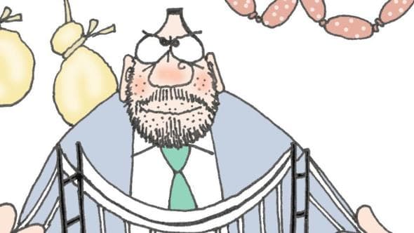 L’inchiesta sul Ponte nella vignetta di Ellekappa
