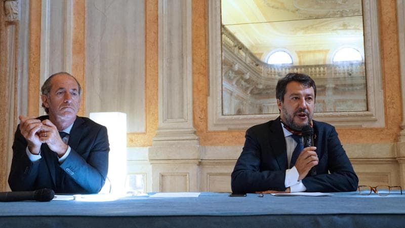 Anteprima: Lega, tensioni al federale tra Salvini e i governatori del Nord. L'accusa al leader: pers…