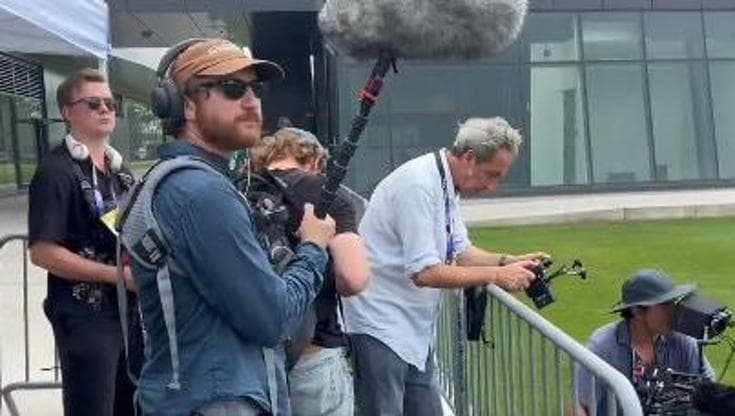 Paolo Sorrentino nel ritiro del Brasile