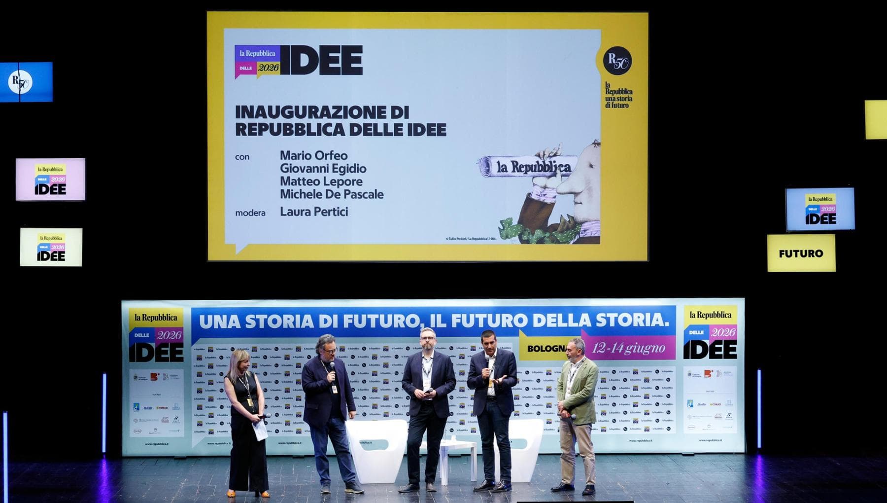 Repubblica delle Idee a Bologna, il direttore Orfeo: “Festeggiamo mezzo secolo e scriviamo insieme una storia di futuro”