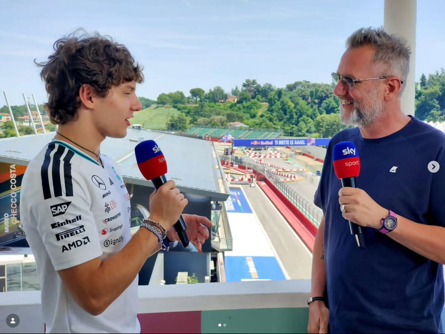 Carlo Vanzini: “Hamilton ha ripreso slancio, come è accaduto a me. Tuttavia, con Antonelli c’è sempre un'atmosfera festosa italiana”1