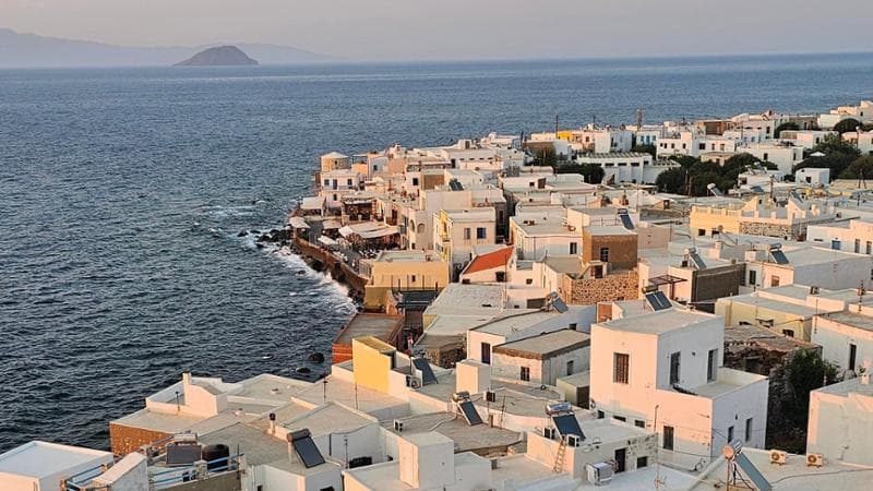 Il porto principale di Mandraki