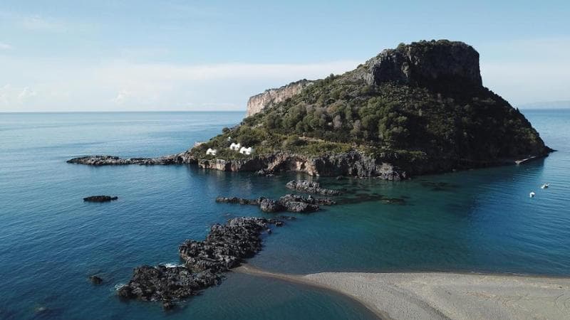 Spiaggia di Punta Fiuzzi, Praia a Mare (foto Regione Calabria)