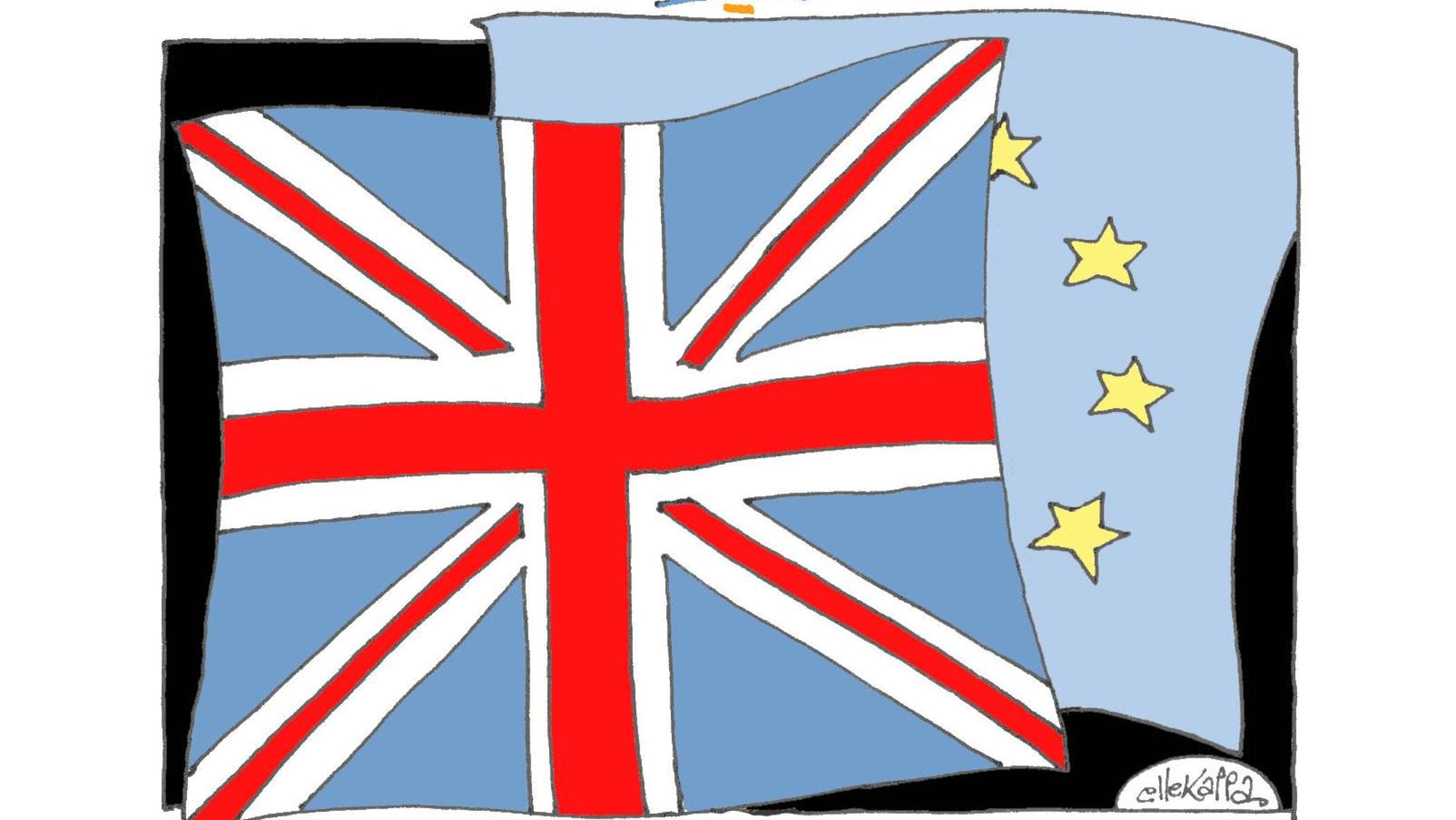 La caduta di Starmer e la Brexit: la vignetta di Ellekappa