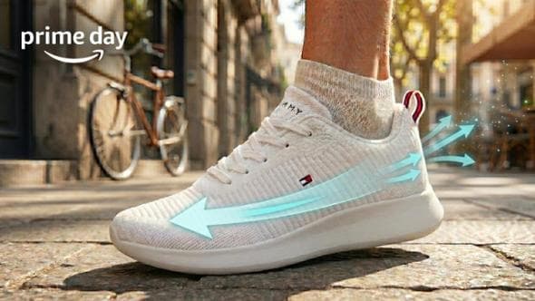 Scarpe traspiranti che non fanno sudare i piedi: le migliori in offerta al Prime Day