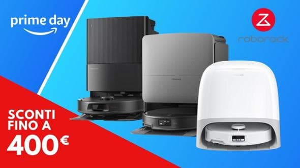 Robot aspirapolvere Roborock: sconti fino a 400€ (e un coupon esclusivo) sui migliori modelli 
