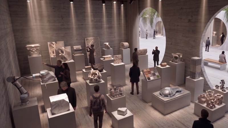 Un’anticipazione della mostra Sulla Pietra di Grima, dove la pietra diventa archivio delle trasformazioni future