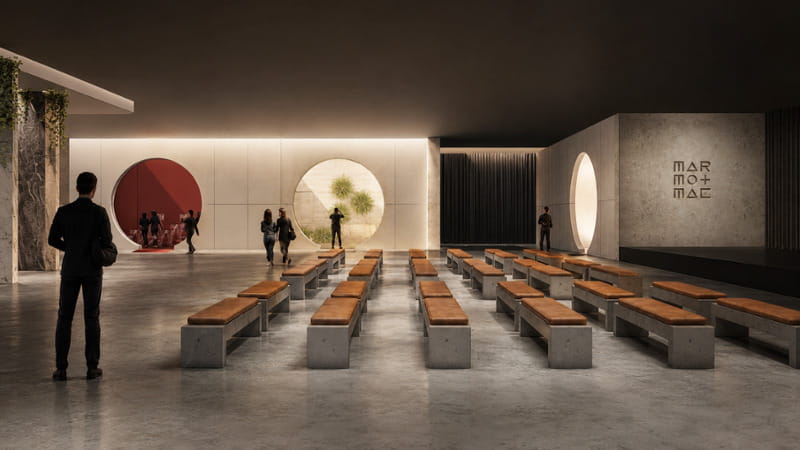 Come sarà il padiglione 10: The Bedrock, il nuovo spazio culturale di Marmomac dedicato alla pietra naturale