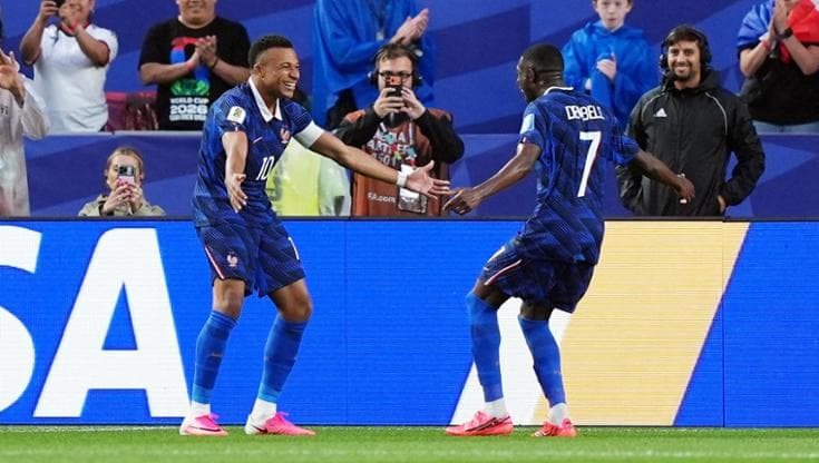 Mbappé e Dembelé