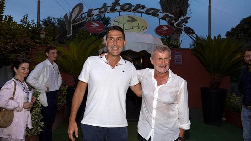 Roma, 24 giugno: Roberto Vannacci e Gianni Alemanno