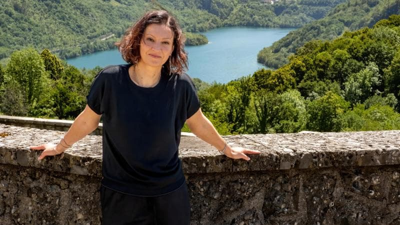 La scrittrice Ilaria Tuti (©Luigi Cozzarin)