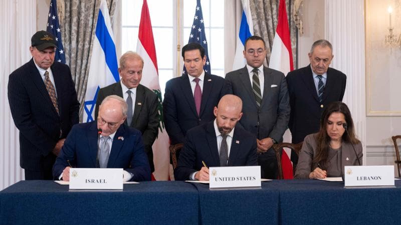 Accordo a Washington tra Israele e Libano, ma Hezbollah non ci sta