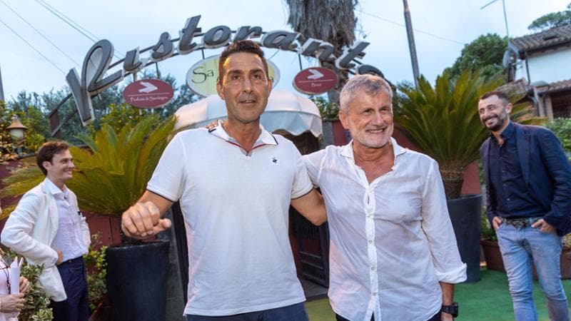 Roma, 24 giugno: Roberto Vannacci e Gianni Alemanno
