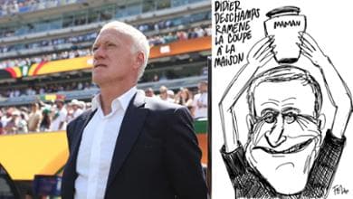 Vignetta di Charlie Hebdo sulla mamma morta di Deschamps: è polemica