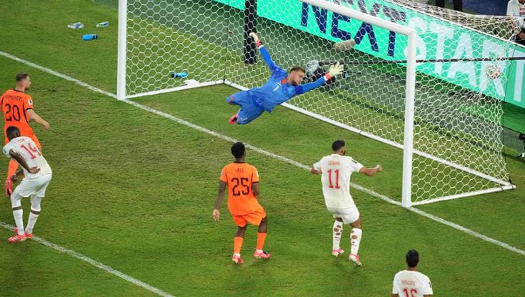Il gol di Diop
