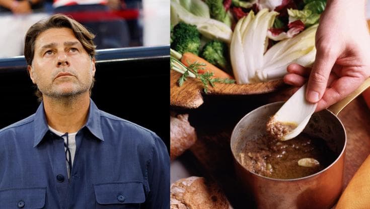 Maurizio Pochettino e la bagna cauda
