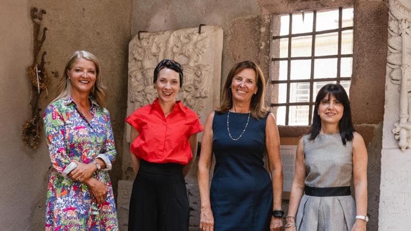 Da sinistra: Adelheid Stifter, Katharina Zeller, Daniela Zadra e Sandra Zambianco
