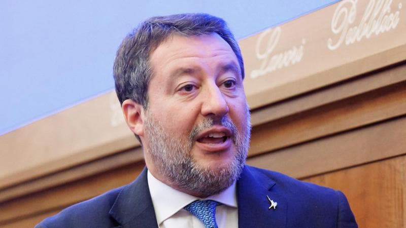 Il leader della Lega Matteo Salvini