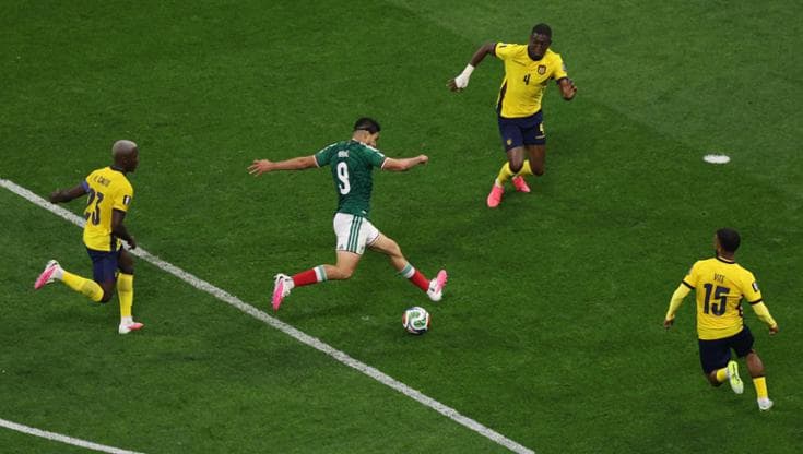 Il gol del 2 a 0 di Raul Jimenez