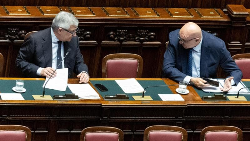 Antonio Tajani e Guido Crosetto