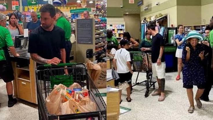 Messi al supermercato