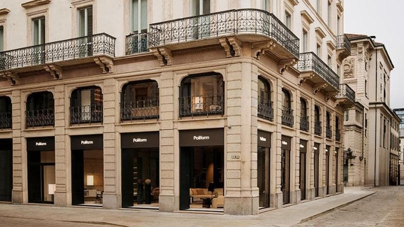 Poliform, il nuovo showroom in Piazza della Scala a Milano