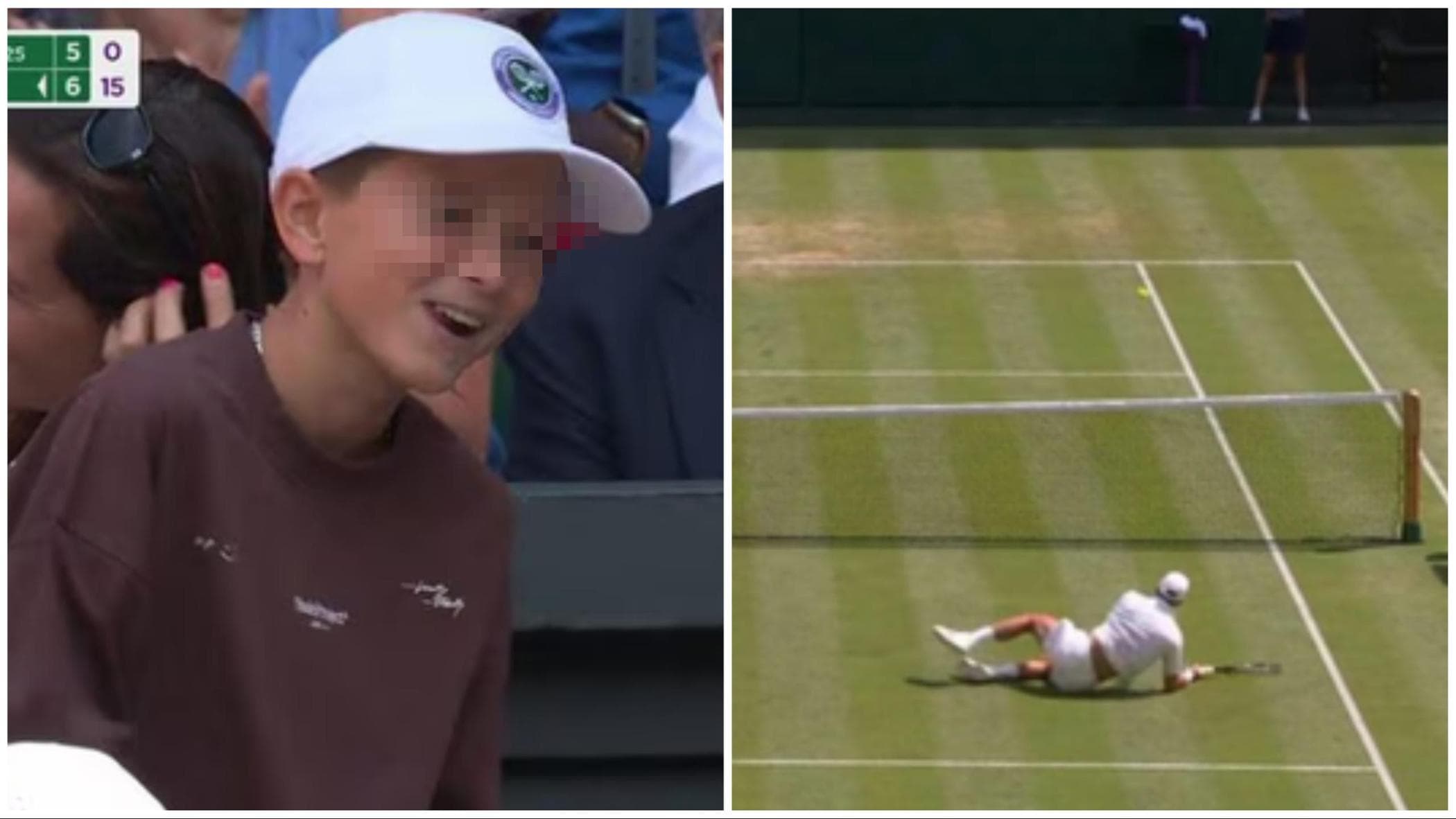 il tuffo di djokovic che fa impazzire wimbledon e anche suo figlio da Repubblica.it il tuffo di djokovic che fa impazzire wimbledon e anche suo figlio