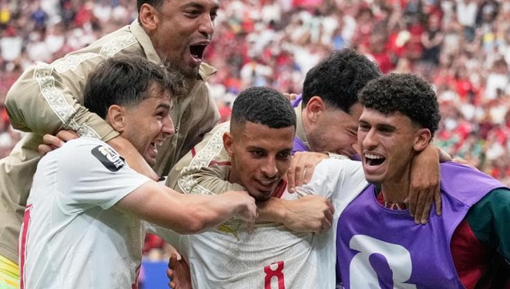 Un Marocco da sogno vola ai quarti: Canada battuto 3-0, doppietta per Ounahi