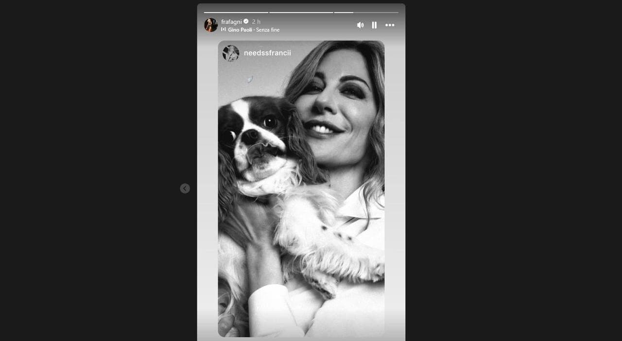 Francesca Fagnani su Ig con Bice