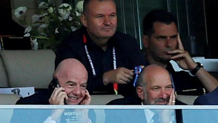 Gianni Infantino, presidente della Fifa