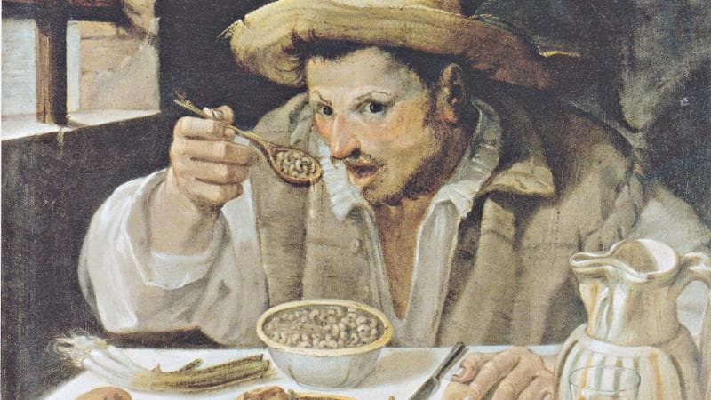 &nbsp;Annibale Carracci, Mangiafagioli, 1584-1585
