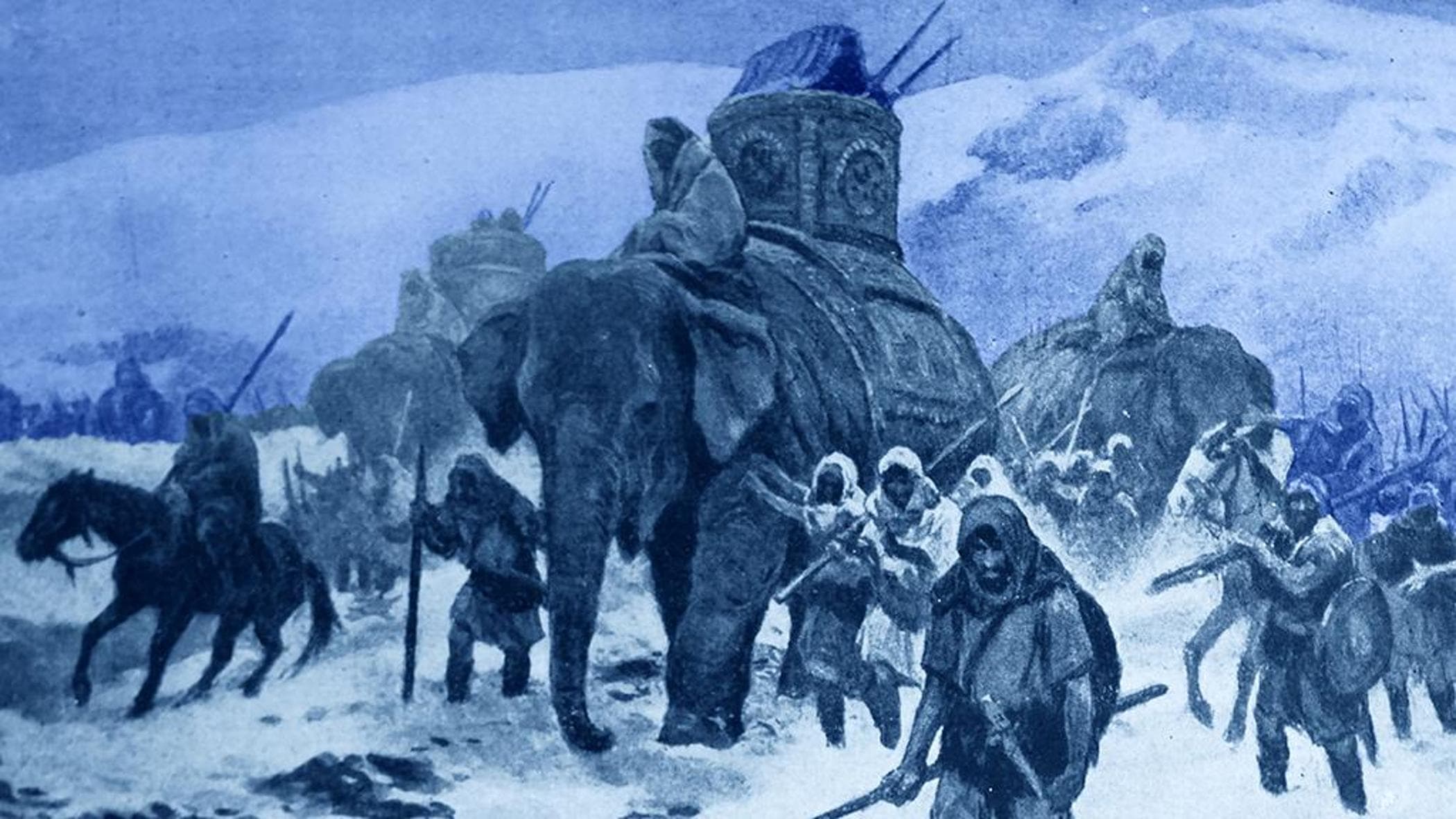 Per gli elefanti di Annibale è stato facile superare le Alpi. Molto peggio è andata ai soldati