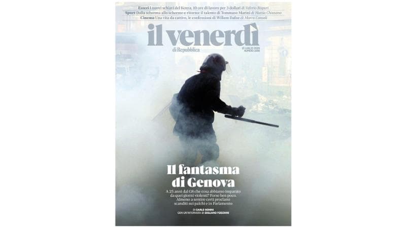 I 25 anni dal G8 di Genova sul nuovo Venerdì