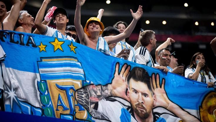 Tifosi dell'Argentina