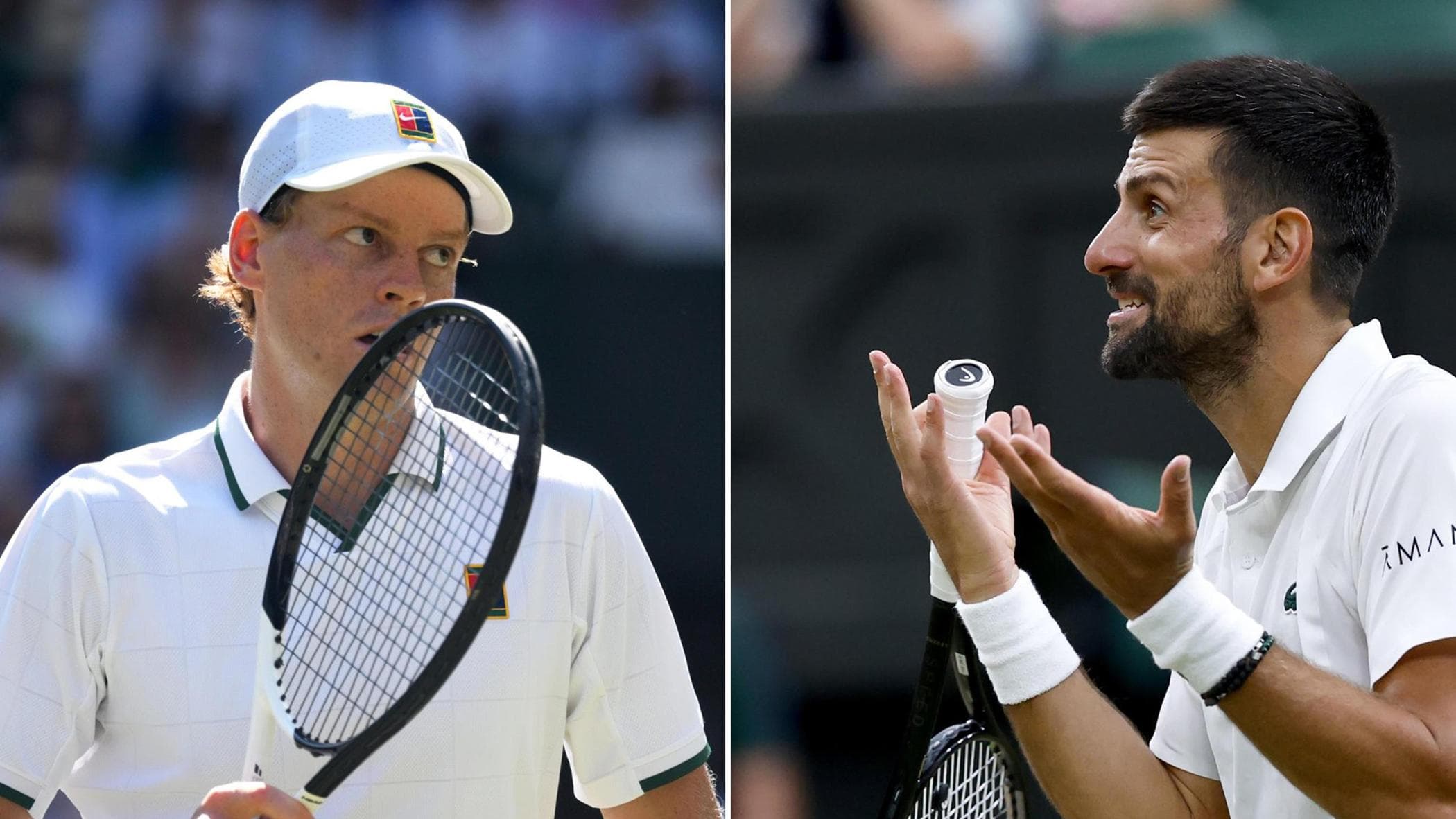 Sinner-Djokovic in diretta: chi vince va in finale a Wimbledon
