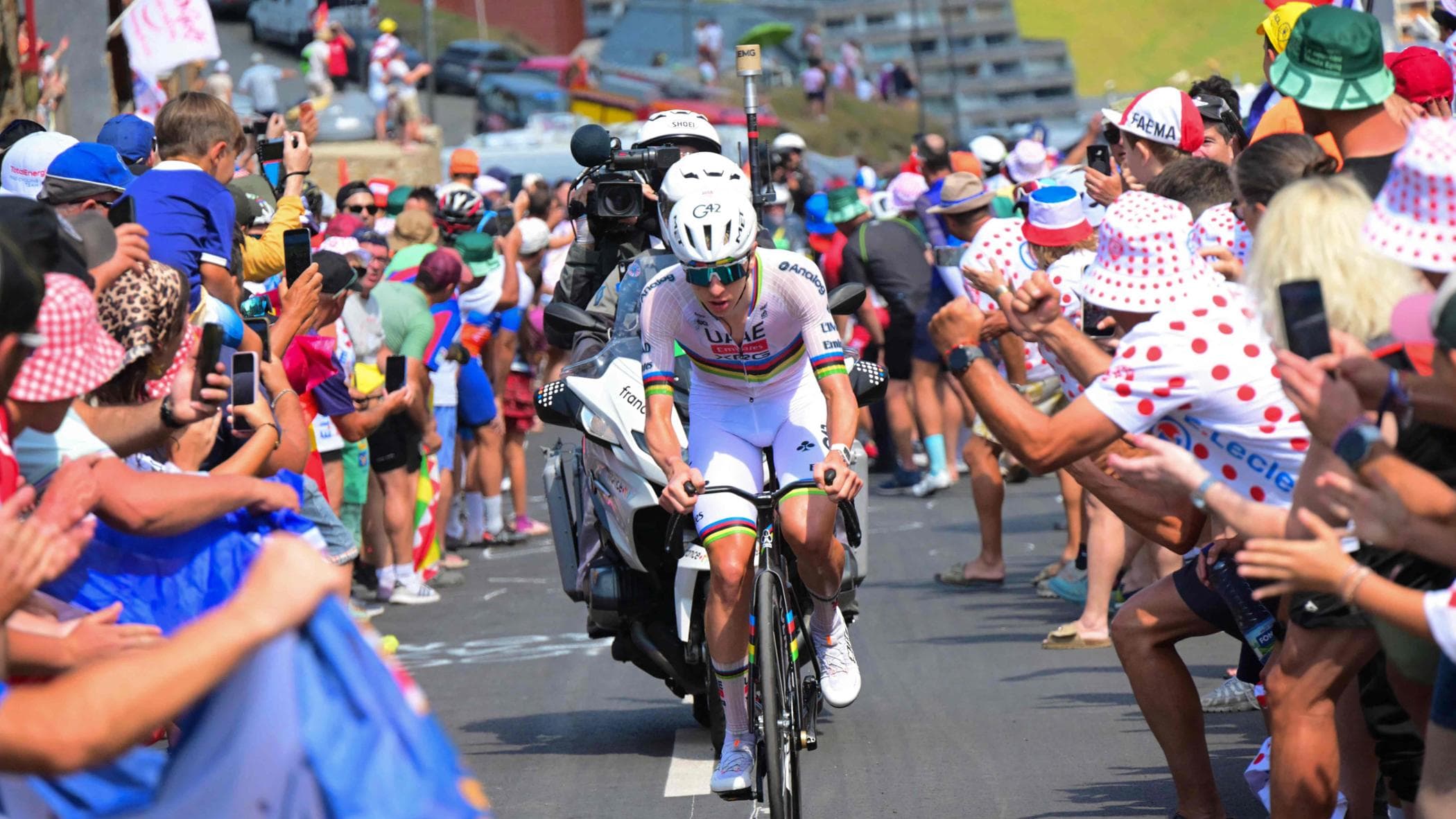 Pogacar, i numeri del dominio: il Tourmalet è stato il suo capolavoro