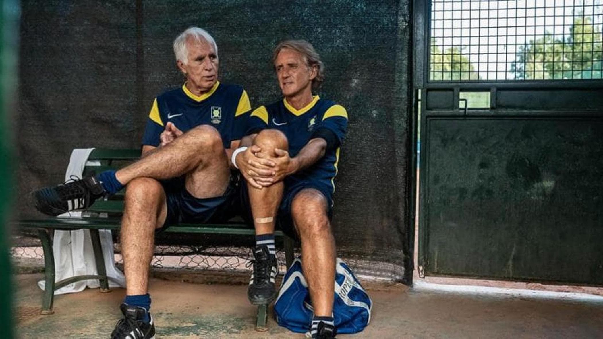 Malagò e Mancini in attesa di Maldini