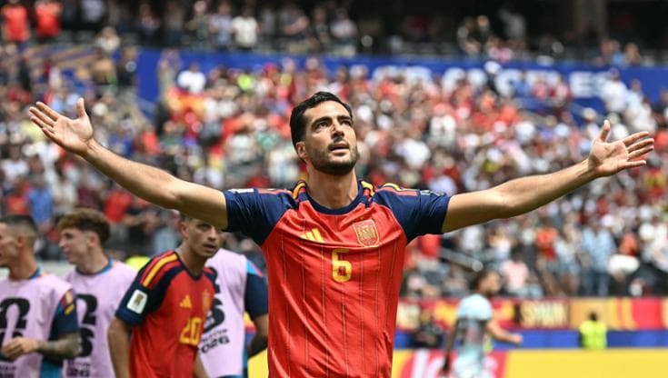 Merino sul filo di lana: la Spagna batte 2-1 il Belgio e trova la Francia in semifinale