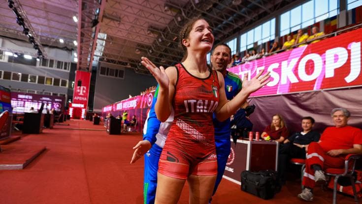 La gioia di Naomi Liuzzi