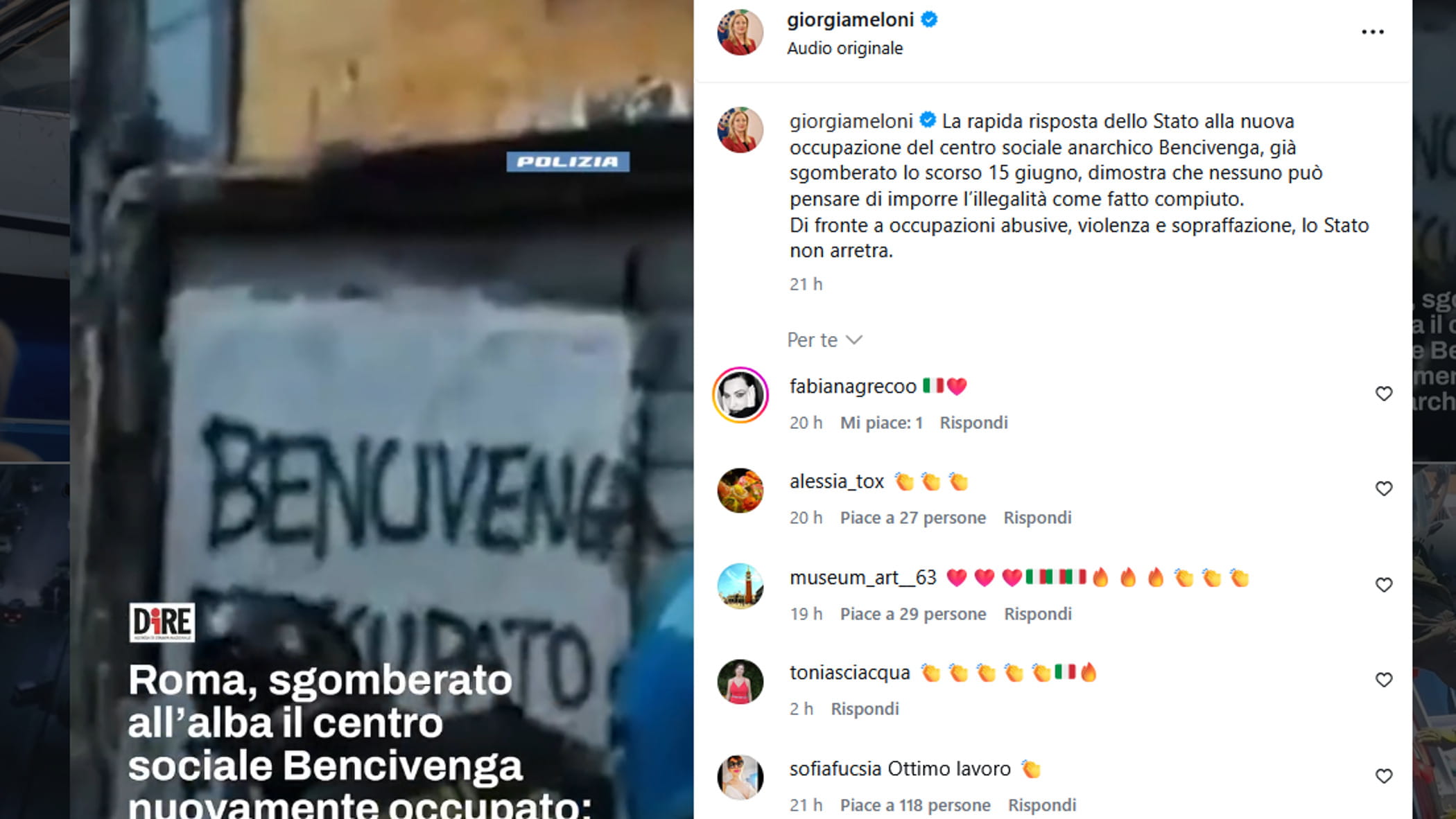 sgomberi migranti rimpatriati e agenti aggrediti meloni sui social punta tutto sulla sicurezza da Repubblica.it sgomberi migranti rimpatriati e agenti aggrediti meloni sui social punta tutto sulla sicurezza