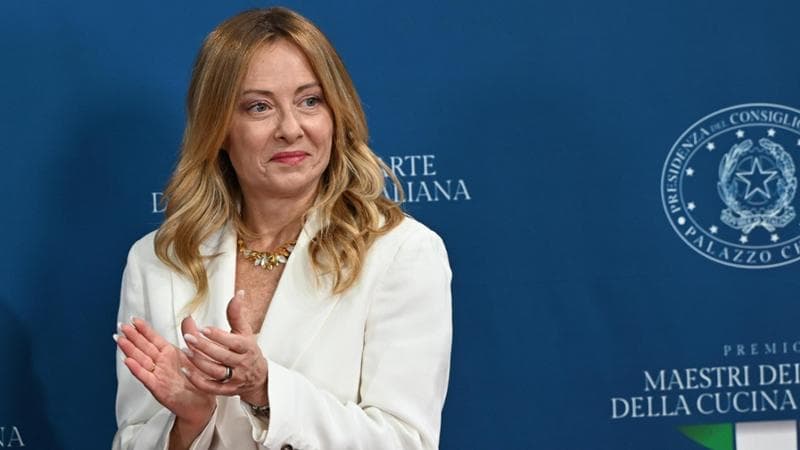 Roma, 15 luglio: la presidente del Consiglio Giorgia Meloni