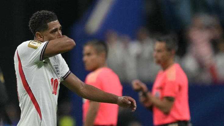 Bellingham in lacrime a fine partita