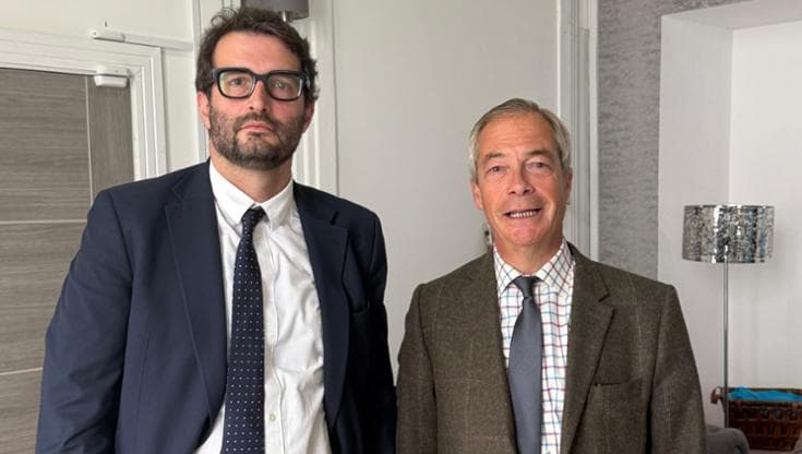 Una mattina con Nigel Farage