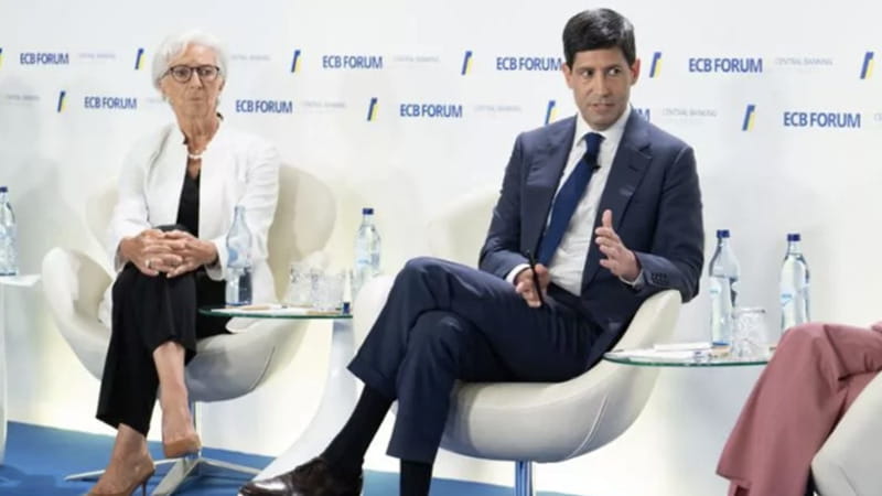 La presidente della Bce, Christine Lagarde, e l'omologo della Fed, Kevin Warsh